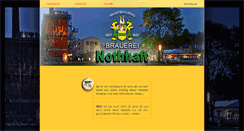 Desktop Screenshot of brauerei-nothhaft.de